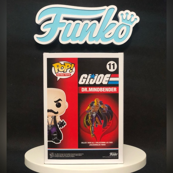 Dr. Mindbender- 11- G.I. Joe- Mint Condition- Funko - Picture 6 of 8